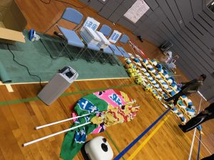 「ハンぎょボール」の道具一式・・・