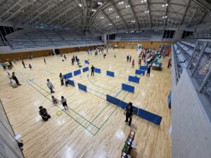 たかおかスポーツＤＡＹの開始直後の様子