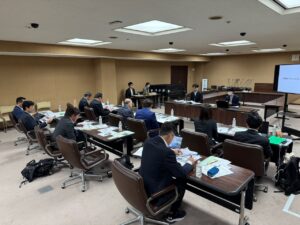 広島市役所にて質疑の様子